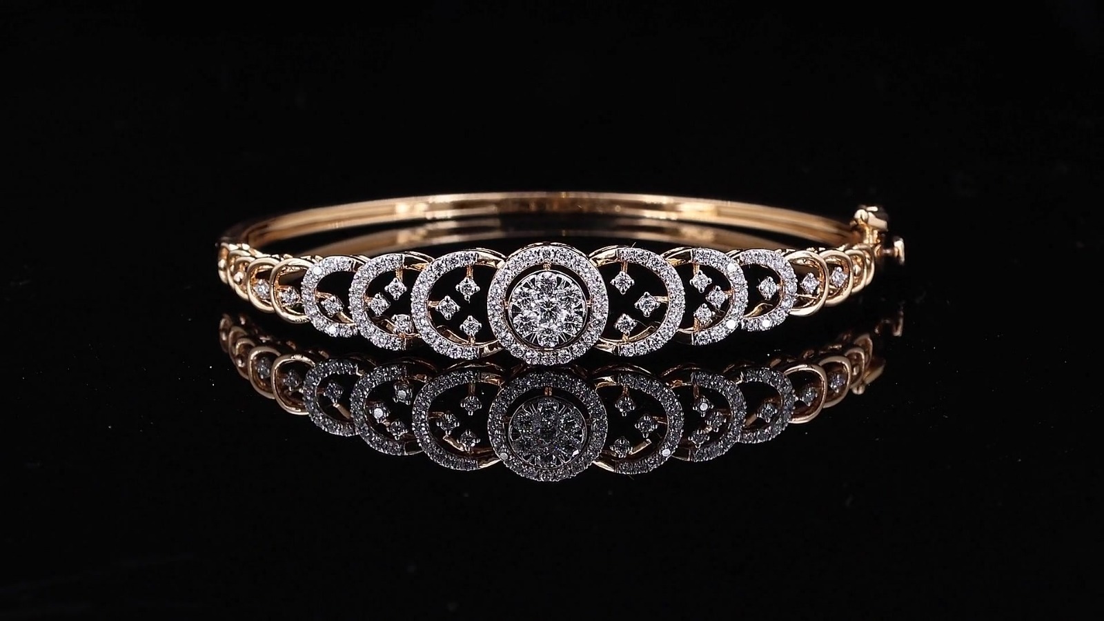 Pressure Setting Diamond Kada